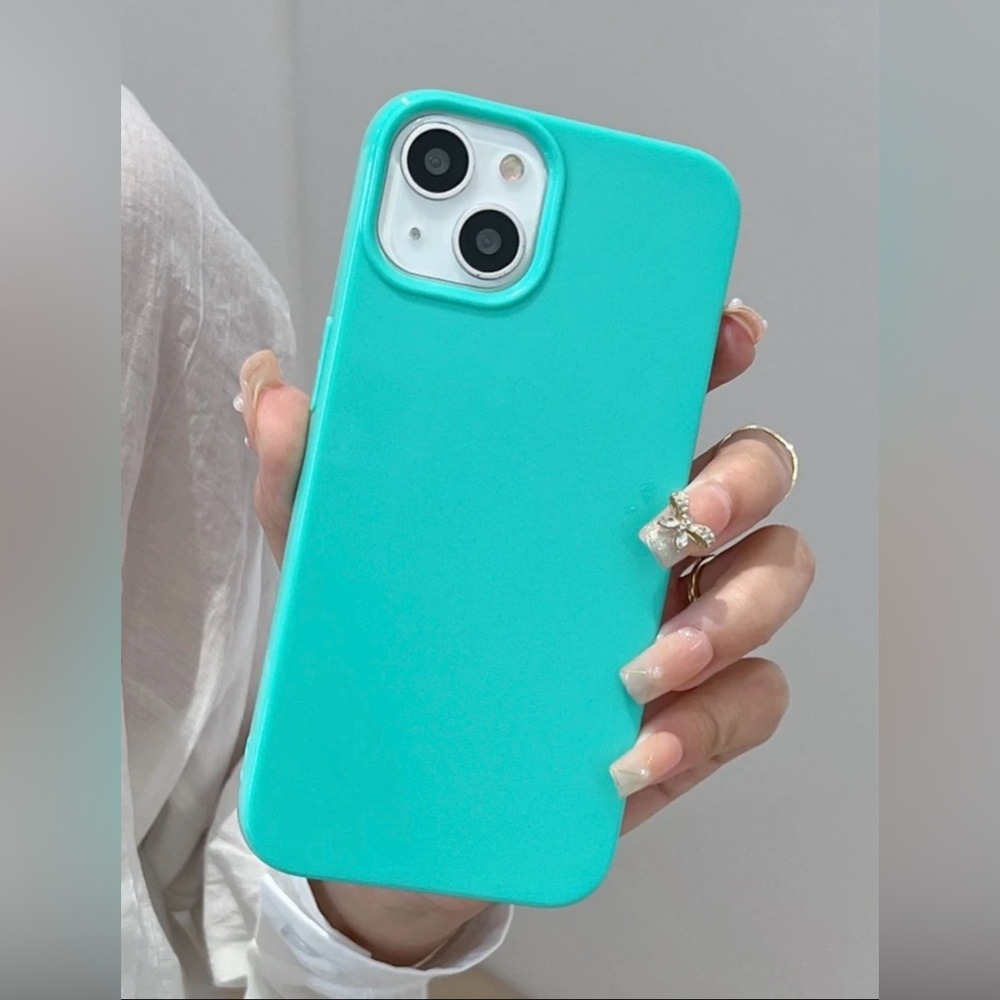 iPhone 16 Phone Case Soft Waxy Eraser Feel Glossy Look High Quality Silicone